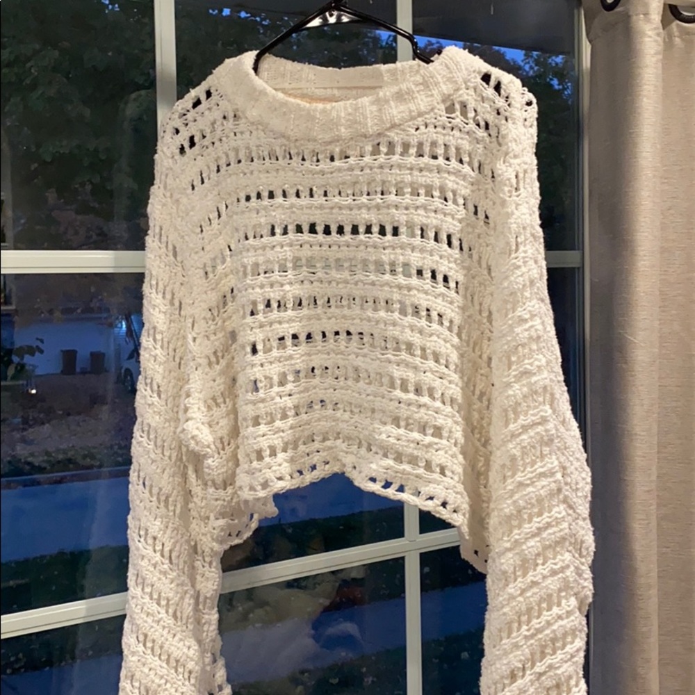 Free people wide arm sweater